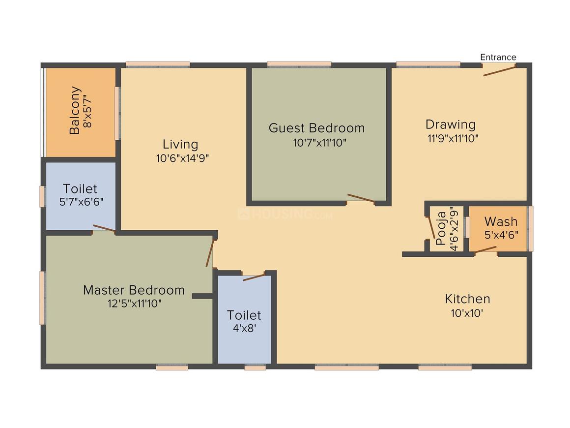 2 BHK Apartment
