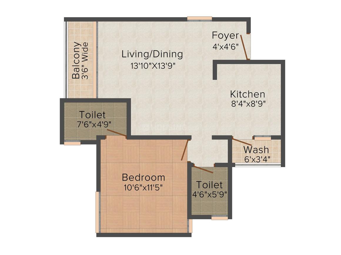 1 BHK Apartment
