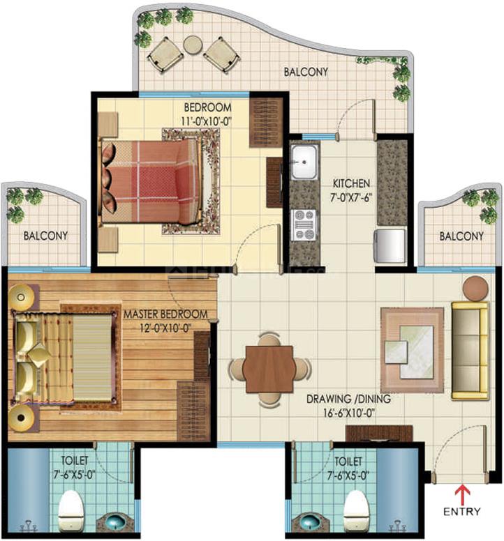2 BHK Apartment