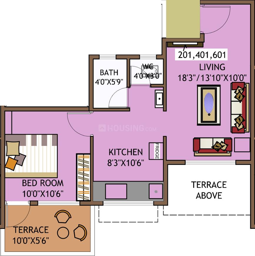 1 BHK Apartment