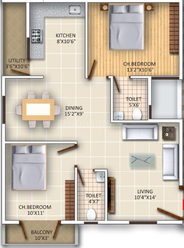 1.5 BHK Apartment