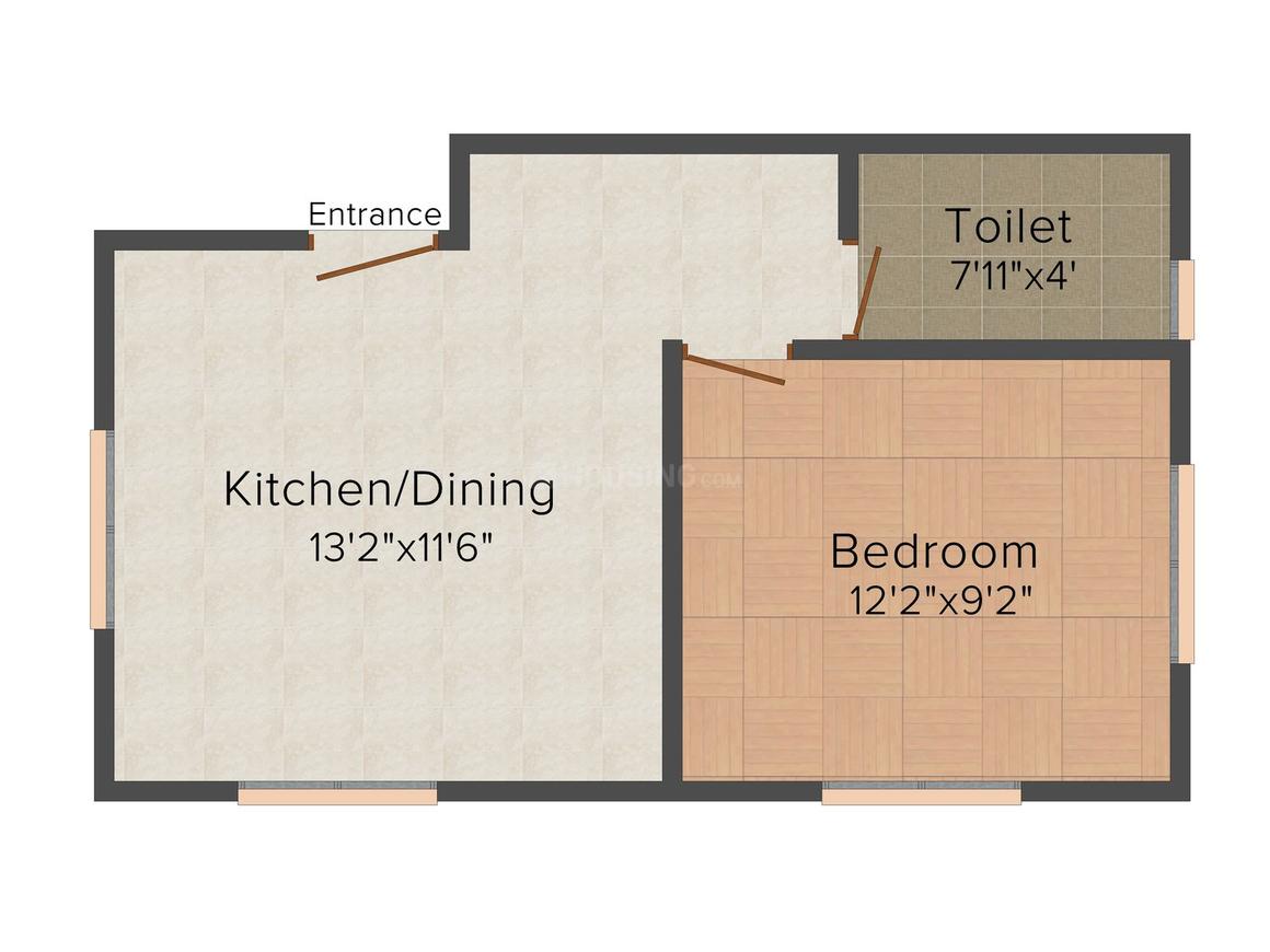 1 RK Apartment