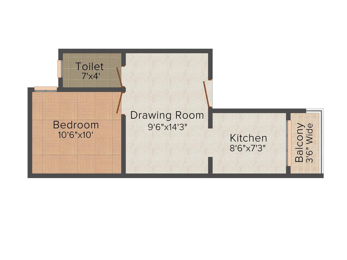 1 BHK Independent Floor