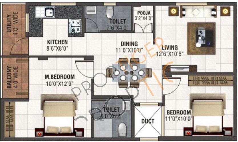 2 BHK Apartment