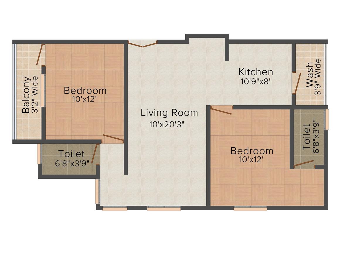 2 BHK Apartment