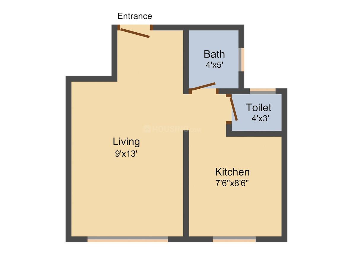 1 RK Apartment