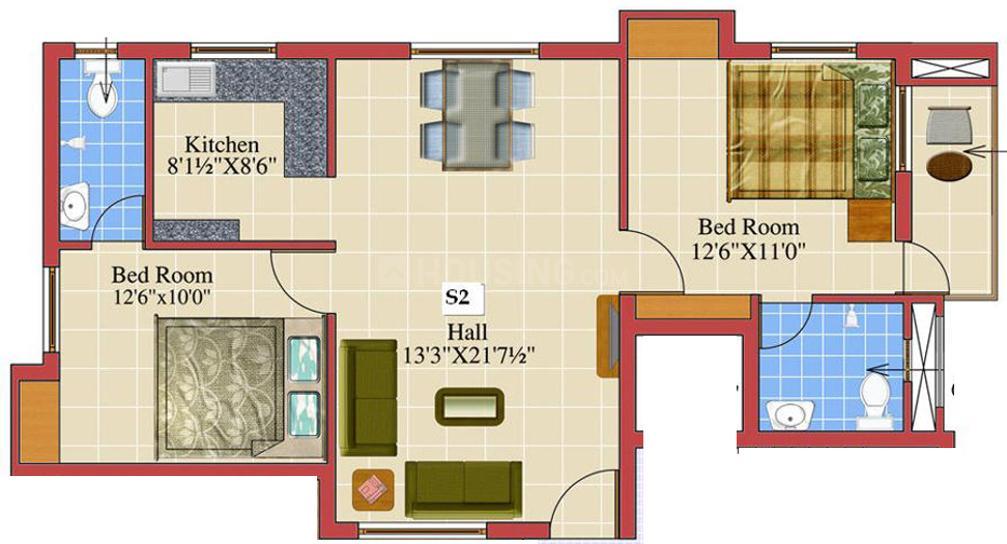 2 BHK Apartment