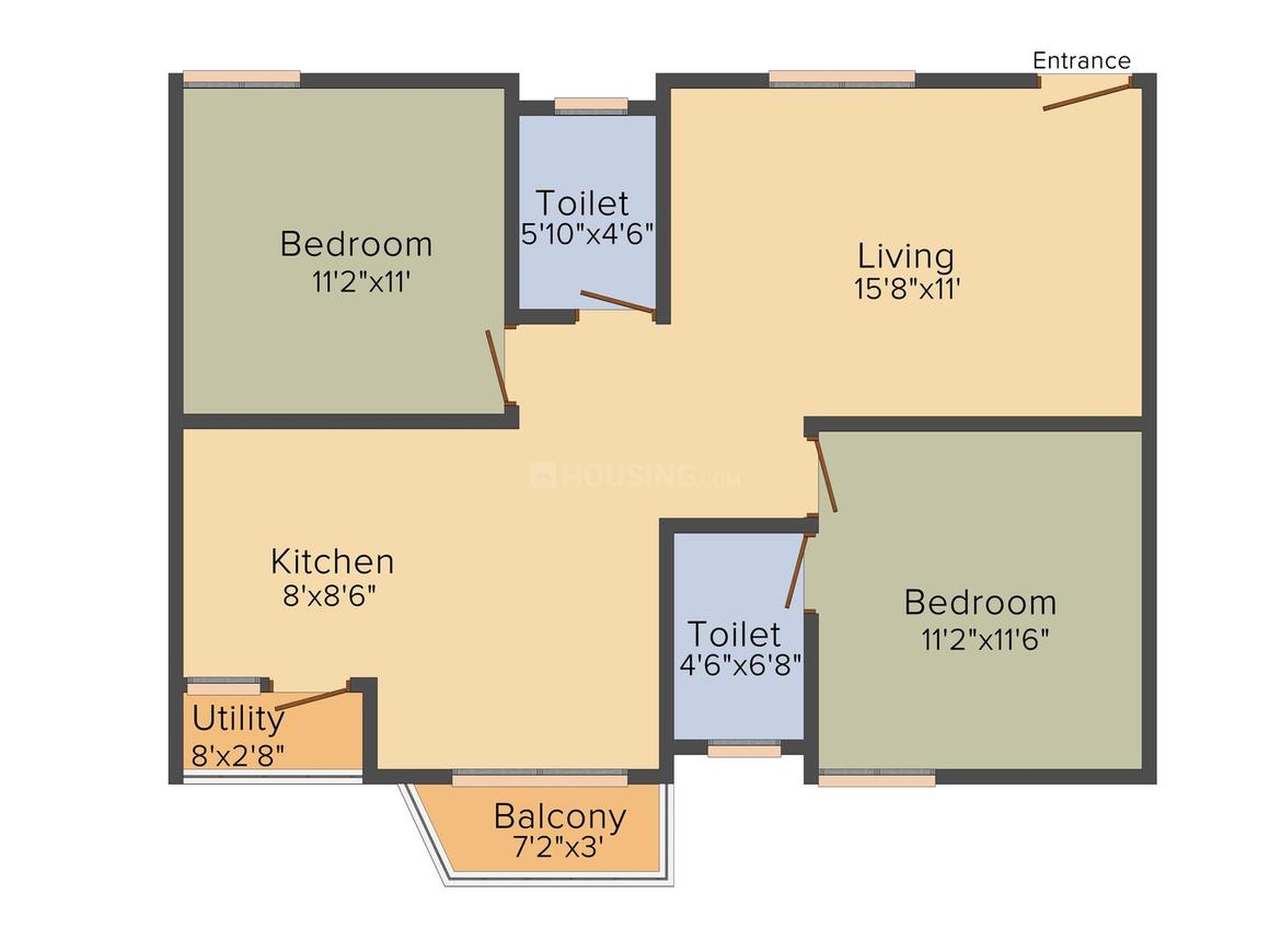2 BHK Apartment