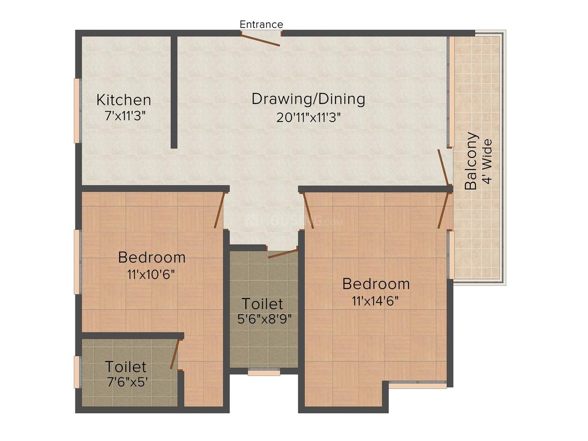 2 BHK Apartment
