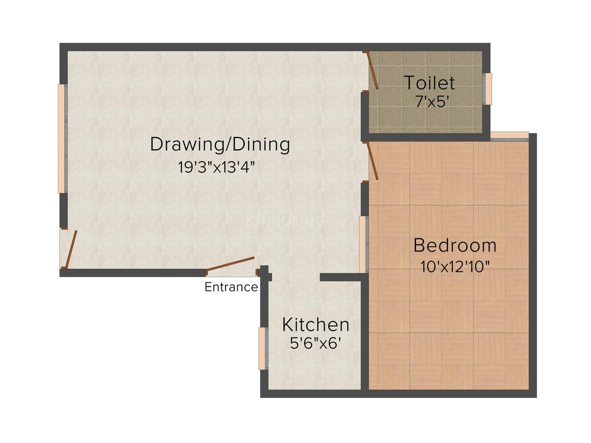 1 BHK Row House