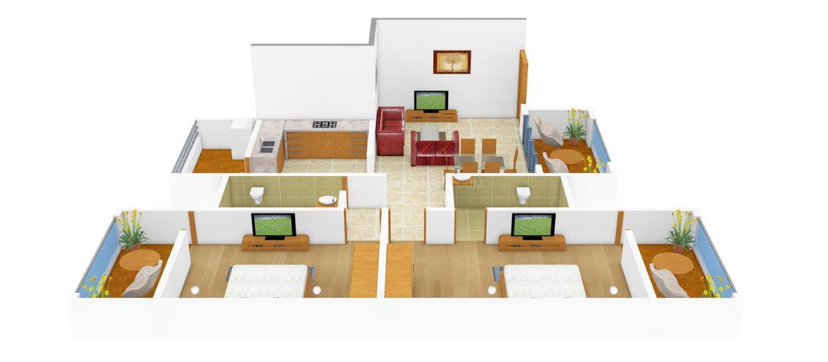 2 BHK Apartment