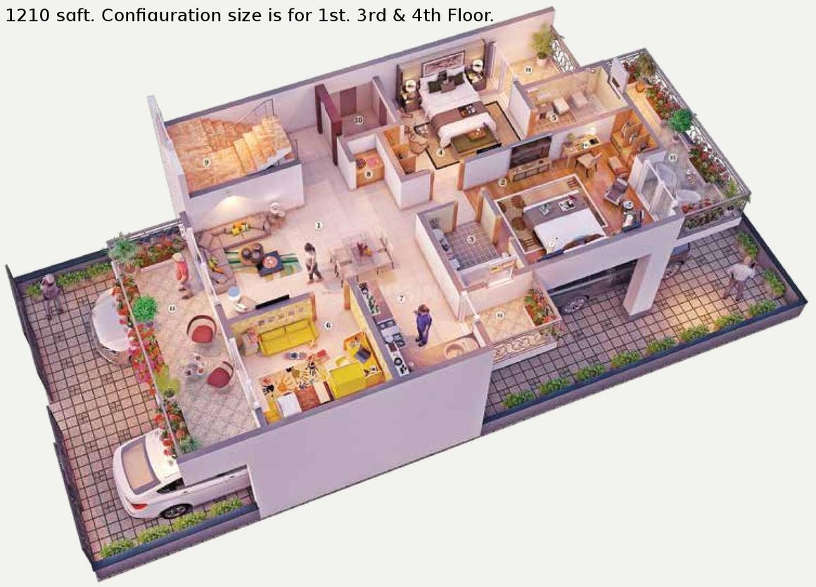 2.5 BHK Apartment