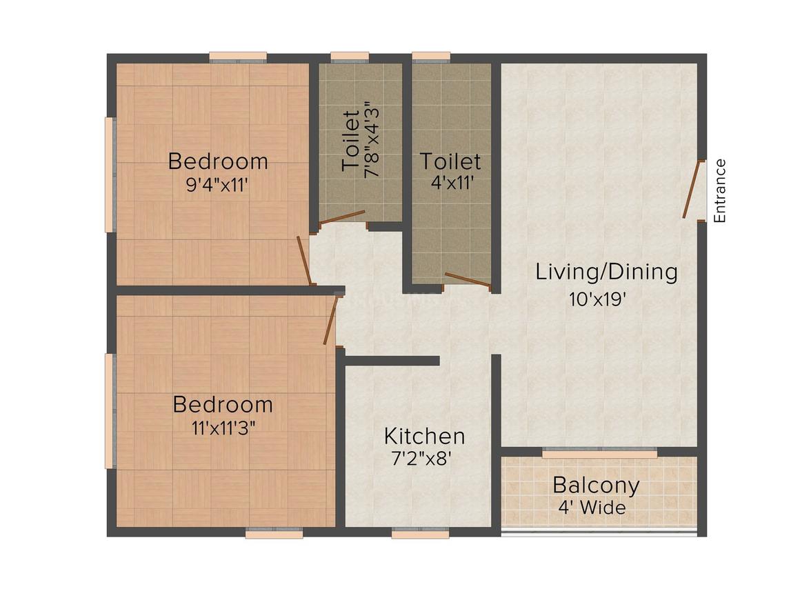2 BHK Apartment