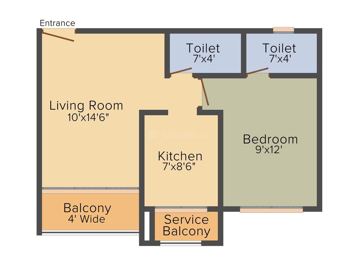 1 BHK Apartment
