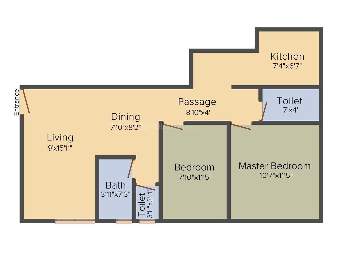 2 BHK Apartment