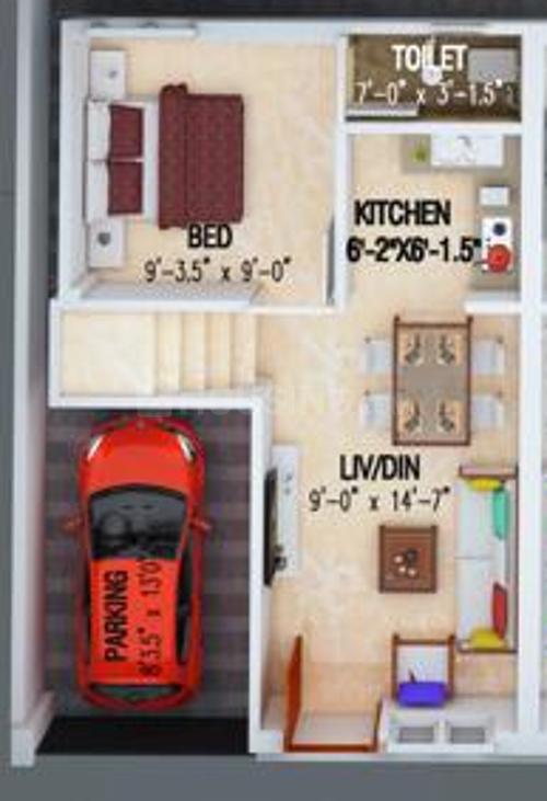 3 BHK Villa