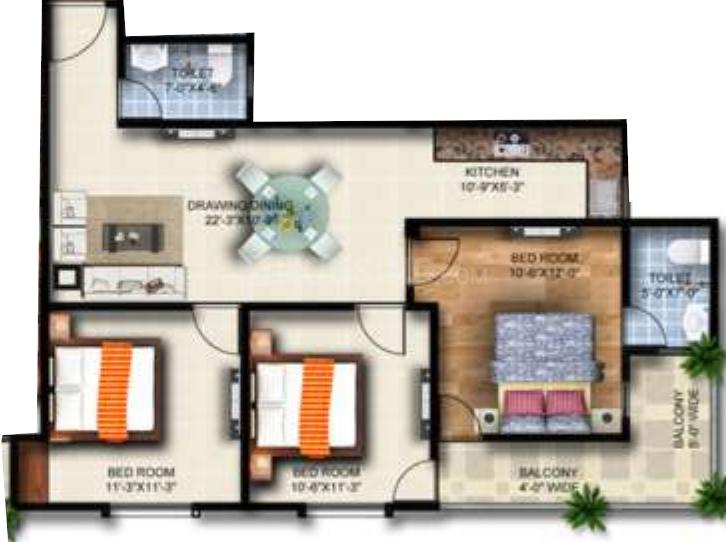 Vyam Metro Apartments - Image 15