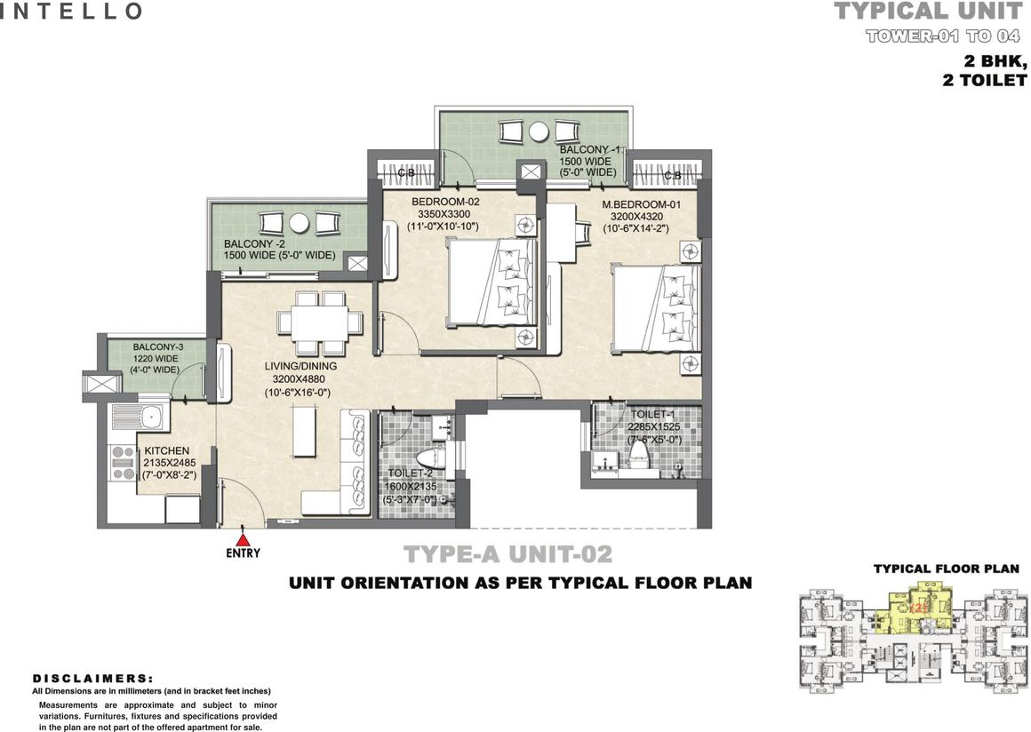 2 BHK Apartment