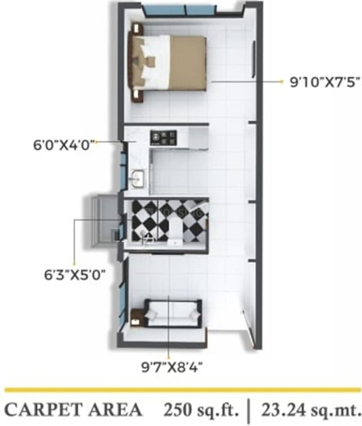 1 BHK Apartment