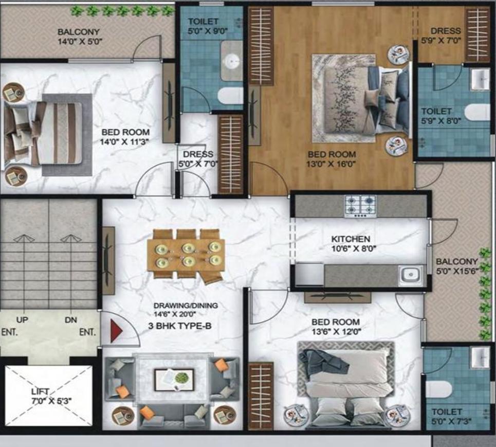 Arenaa Heights The Ultima 107 - Image 44