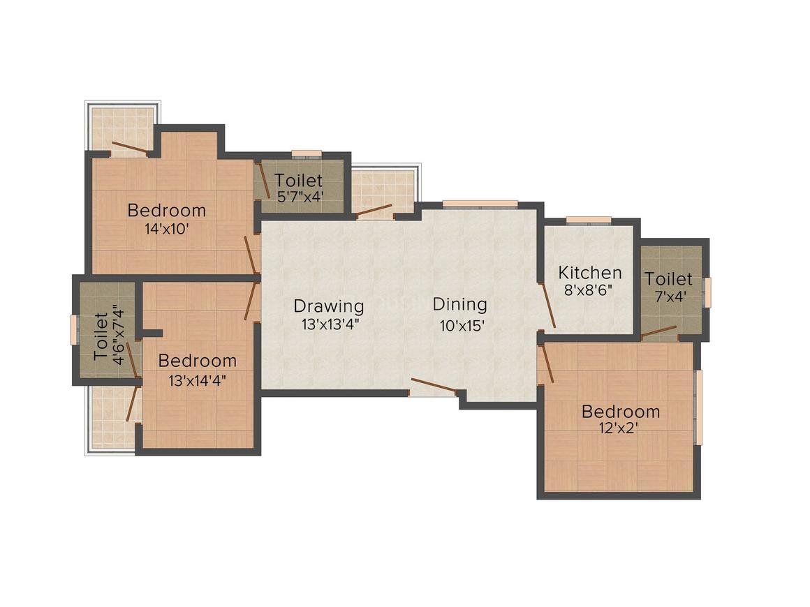3 BHK Apartment
