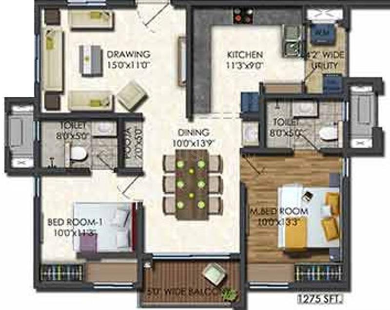 Aparna Sarovar Zenith in Nallagandla Price, Reviews & Floor Plan