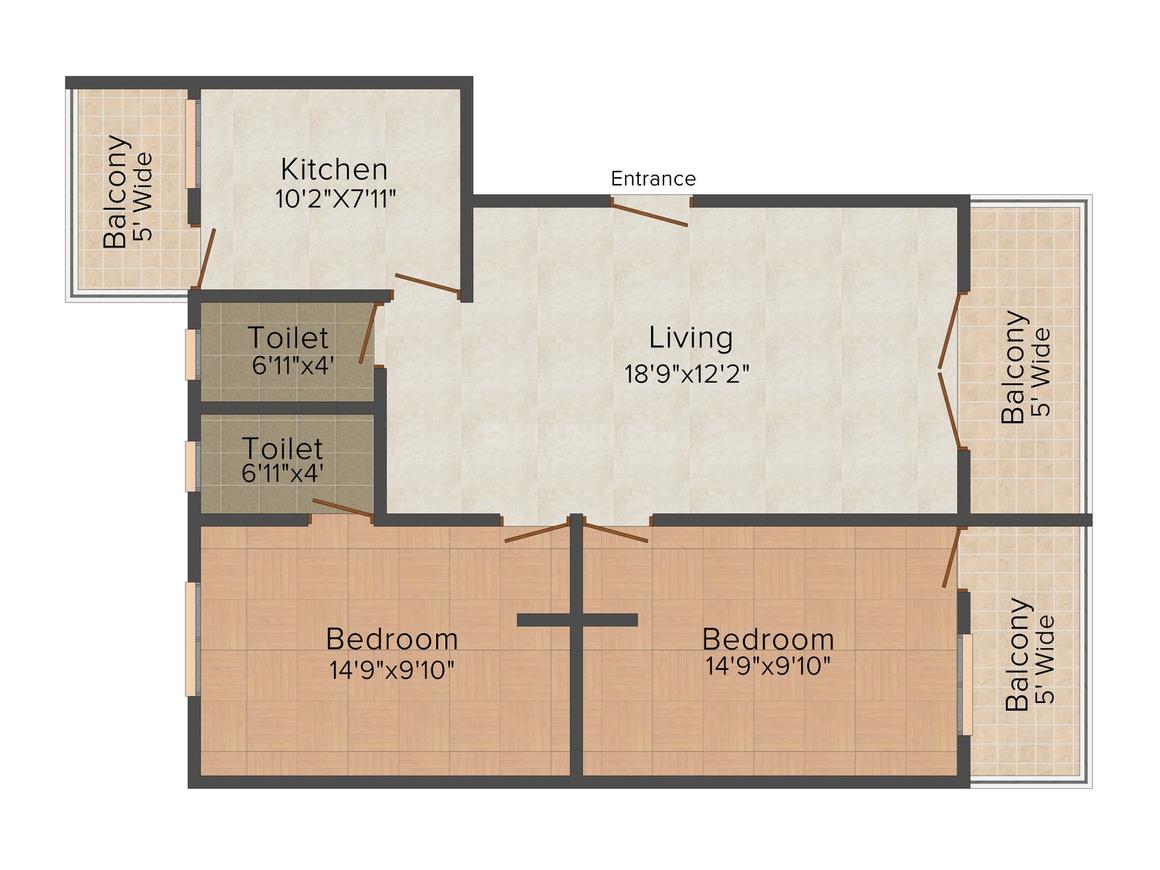 2 BHK Apartment