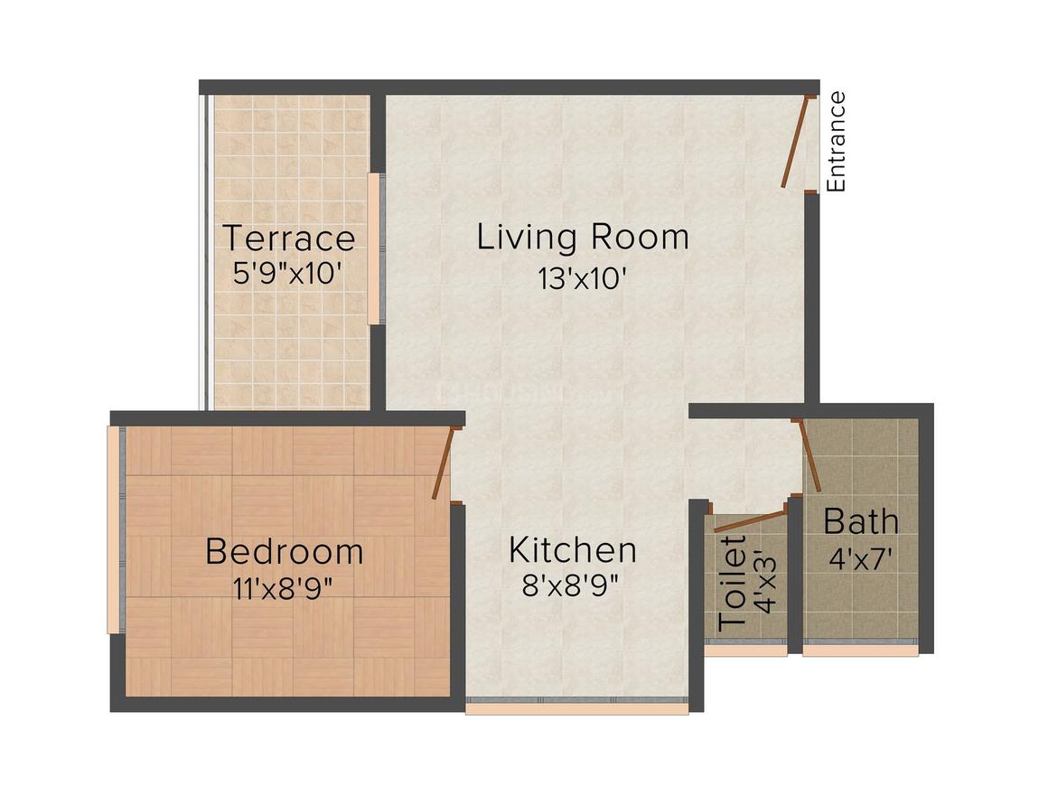 1 BHK Apartment