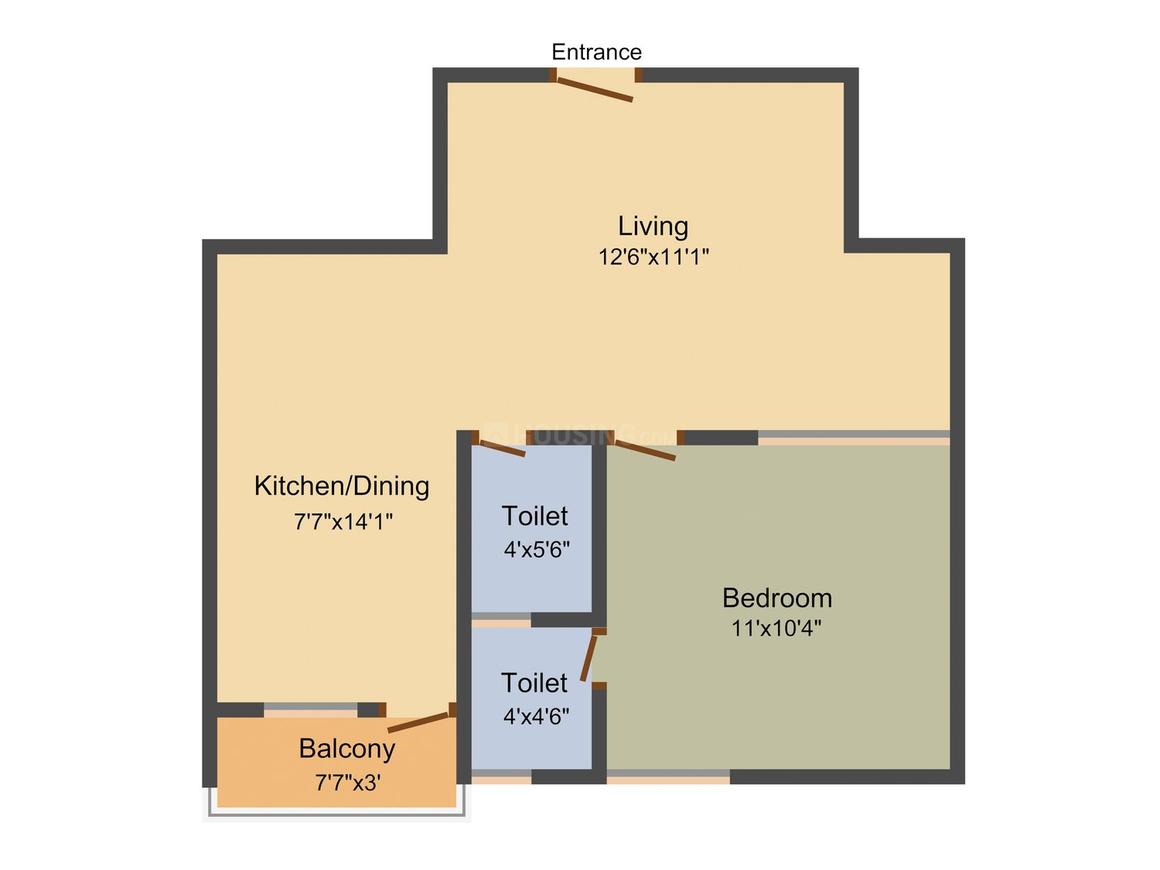 1 BHK Apartment