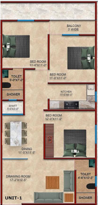 Inspire Bharat Apartment - Image 4