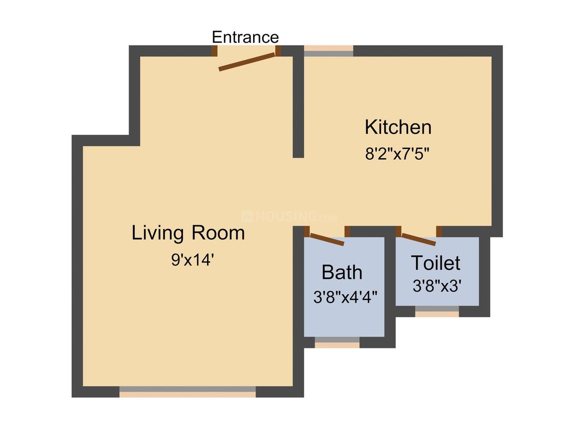 1 RK Apartment