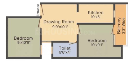 2 BHK Apartment