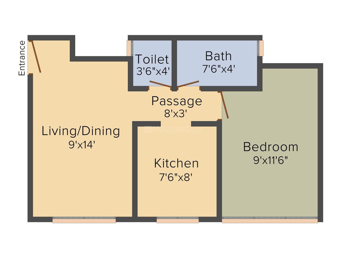 1 BHK Apartment
