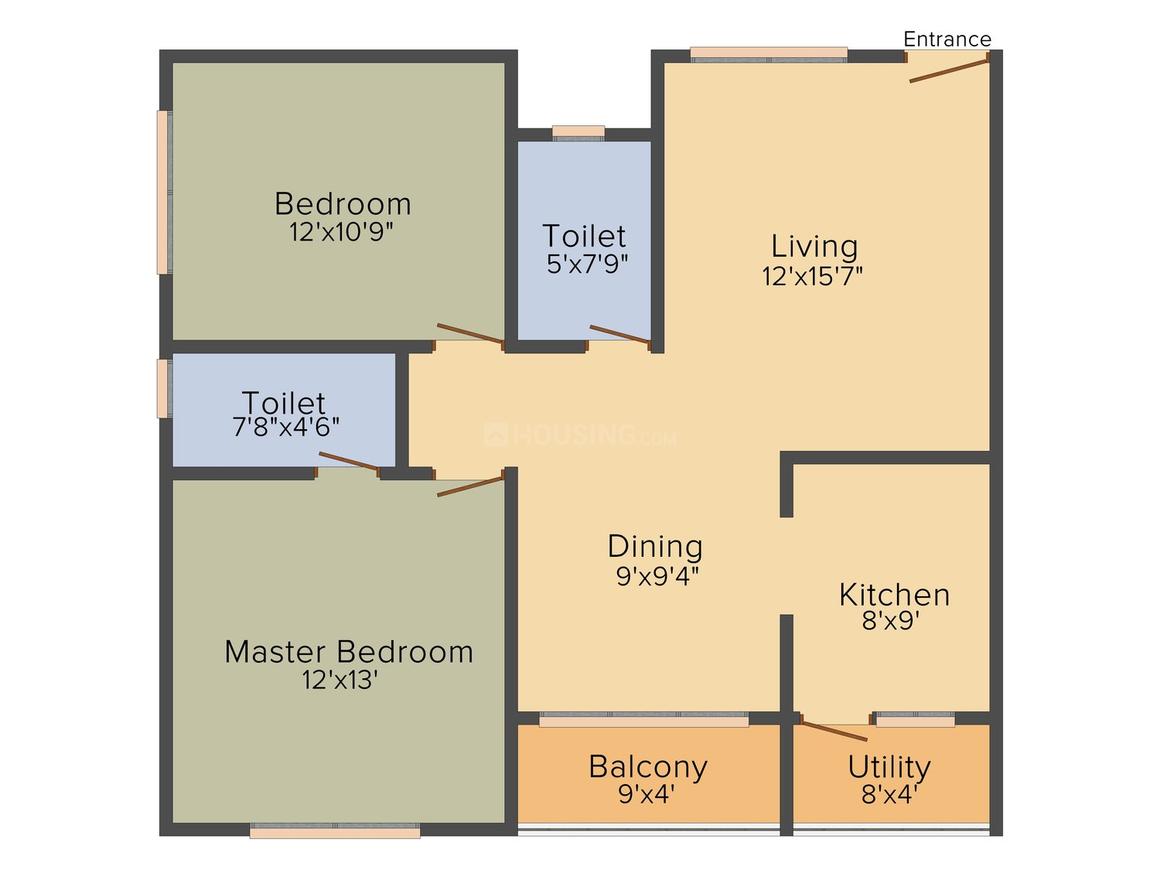 2 BHK Apartment