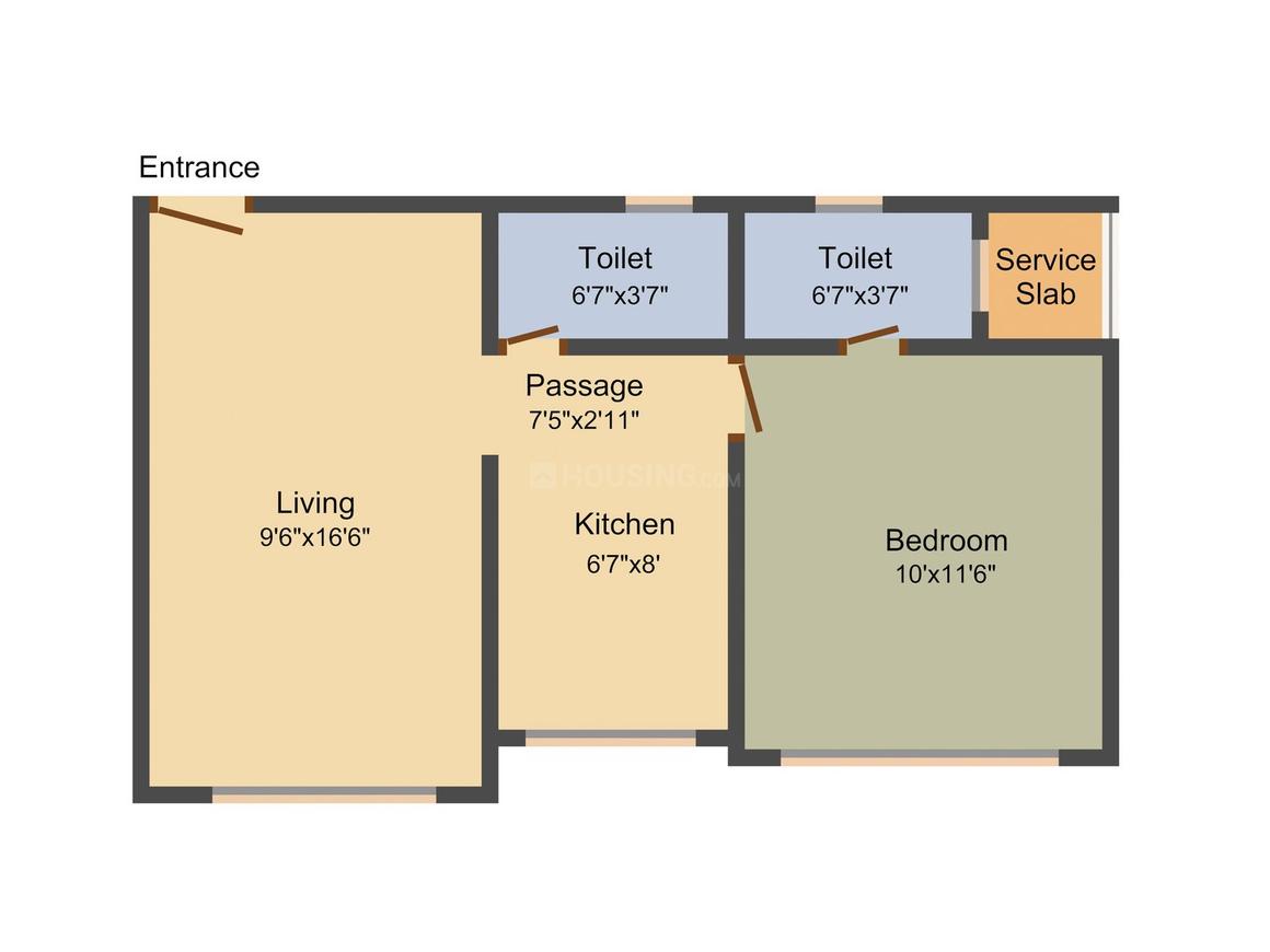 1 BHK Apartment