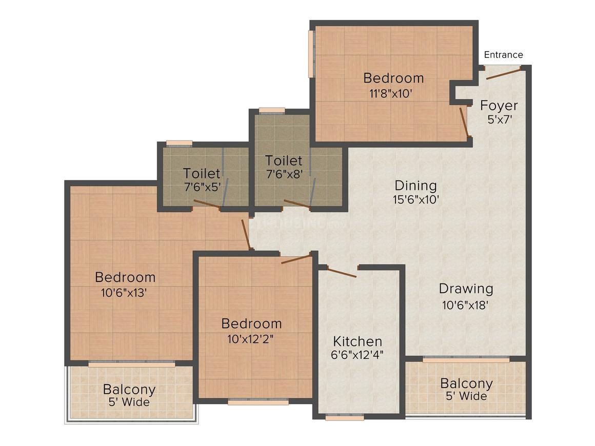 3 BHK Apartment
