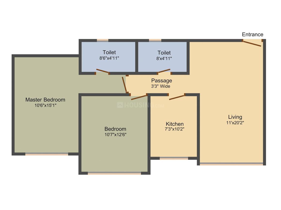 2 BHK Apartment