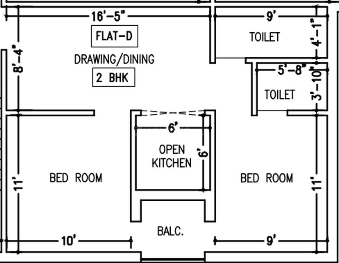 2 BHK Apartment
