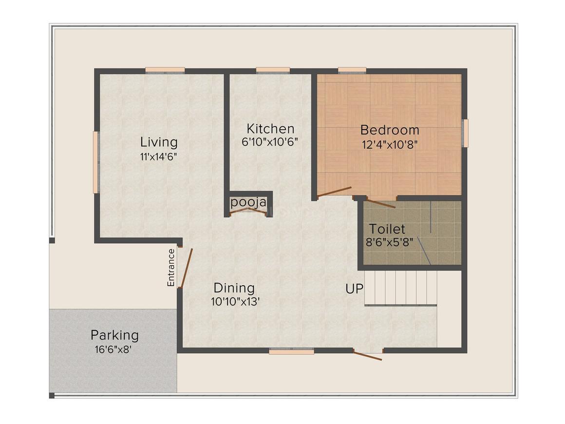 2 BHK Villa