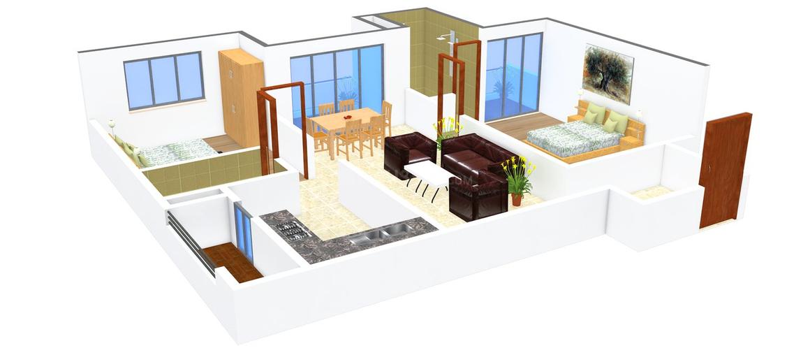2 BHK Apartment