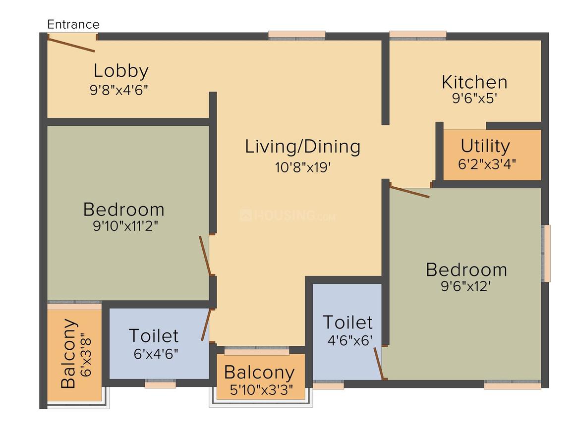 2 BHK Apartment