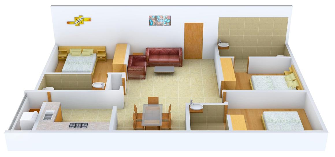 3.5 BHK Apartment