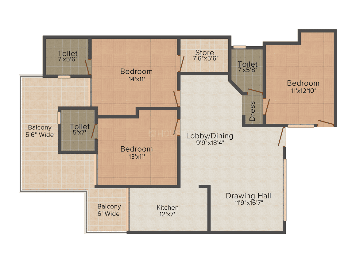 Barnala Riverdale Apartments In Nabha Mohali Reviews