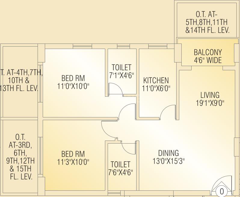 2 BHK Apartment