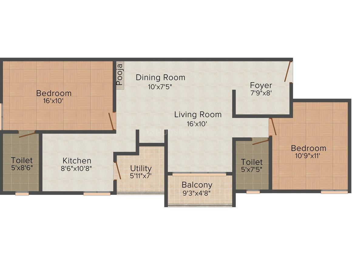 2 BHK Apartment