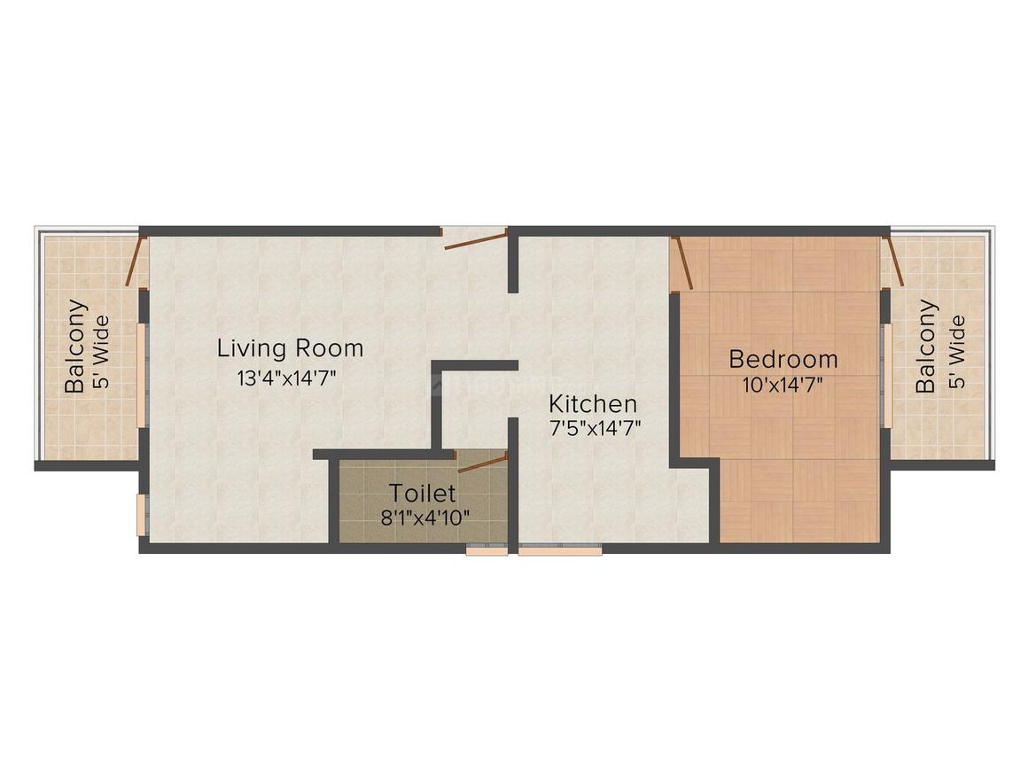 1 BHK Apartment