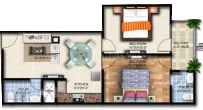 Vyam Metro Apartments - Image 12