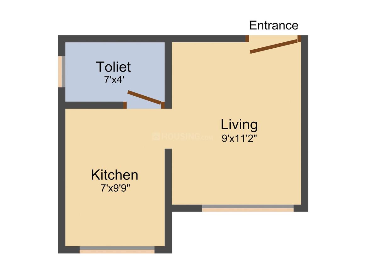 1 RK Apartment