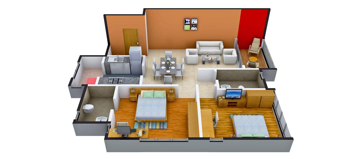 2 BHK Apartment