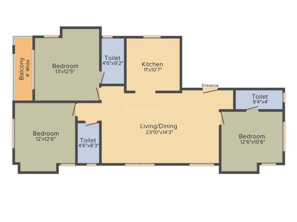 3 BHK Apartment